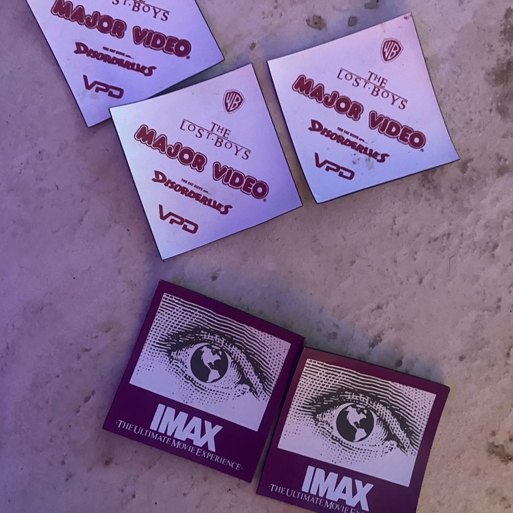 IMAX and lost boy magnets Collectible